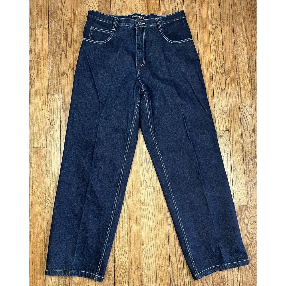 Vintage Southpole Y2K Baggy Jeans Loose Fit Wide Skater Men's Size 36x32
